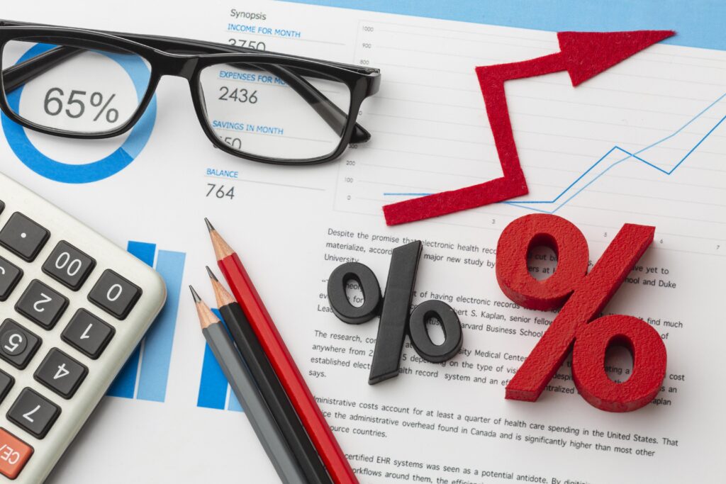 Concepto de pricing simple enfocado en margen, crecimiento y decisiones de precio en pymes